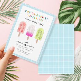 Popsicle Party Inbjudningar
