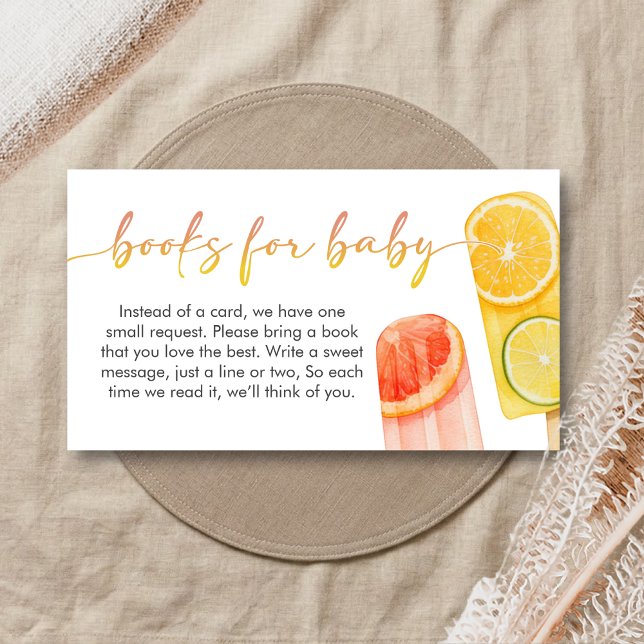Popsicle Ready to Pop Baby Shower Books for Baby Tilläggskort (Popsicle Baby Shower Books for Baby)
