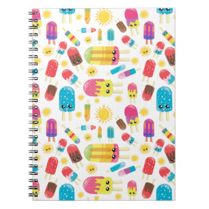 Popsicle, sommardesign - bärbar dator anteckningsbok