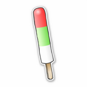 Popsicle specialskuren vinyldekal klistermärken