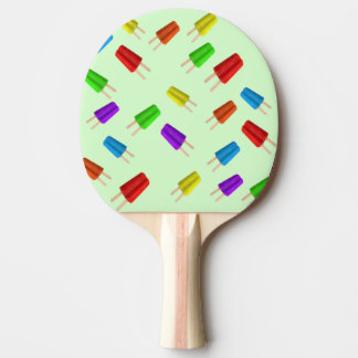 Popsicle Struktur Glass Ping Pong Paddle Pingisracket