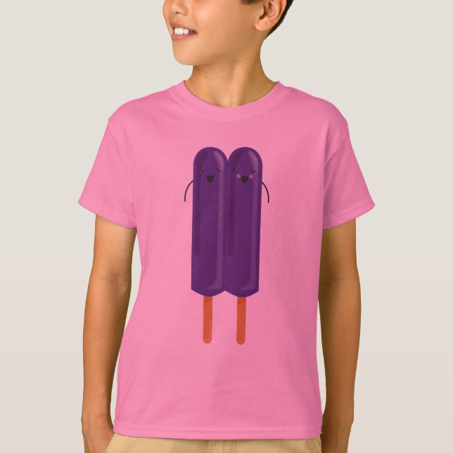 Popsicles Tee Shirt (Framsida)