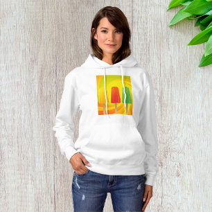 Popsicles Womens Hoodie T Shirt