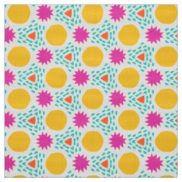 POPSTAR - Roligt Modern färgstarka Kid-geometriska Tyg