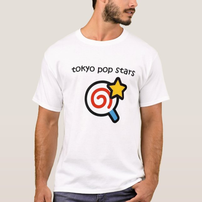 popstjärna! t shirt (Framsida)