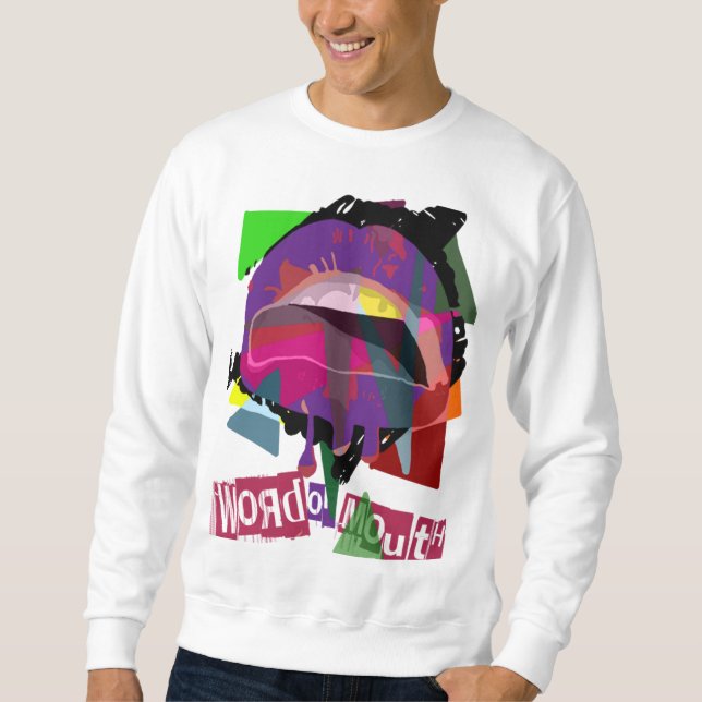 Popstyle lilor långärmad tröja (Framsida)