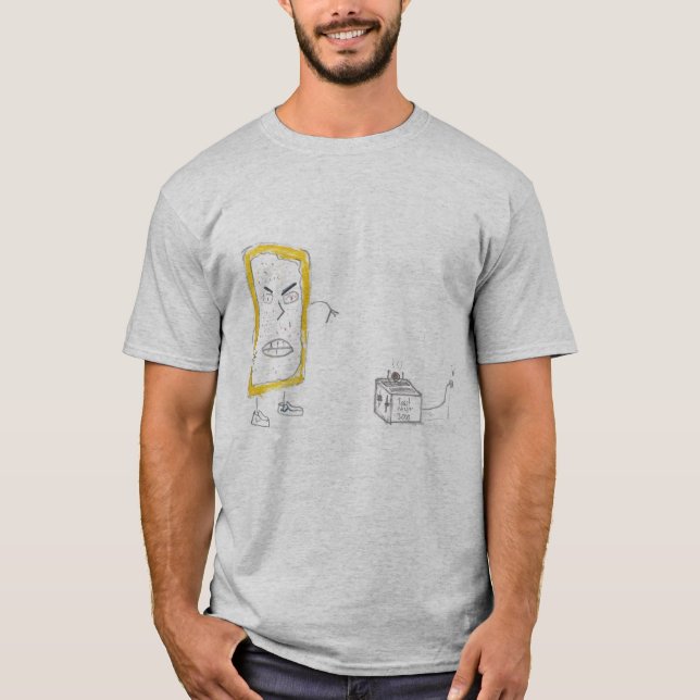 Poptart hämnd tee shirt (Framsida)
