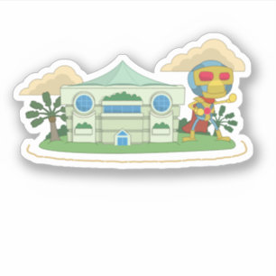 Poptropica Poptropicon Island Sticker Klistermärken