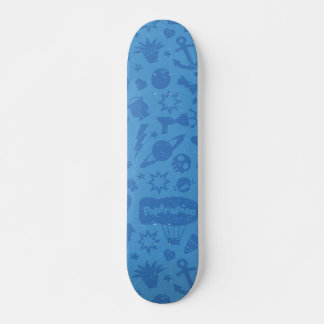 Poptropica Skateboard - Distress Vintage