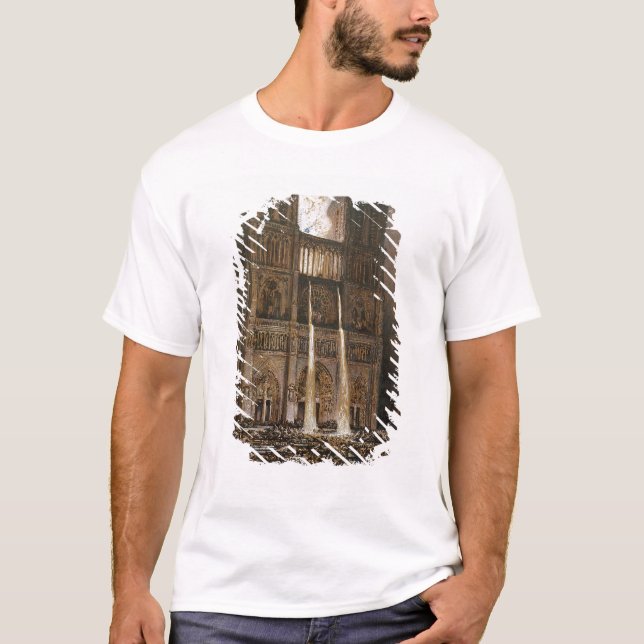 Populacen som belägrar Notre Dame Tröja (Framsida)
