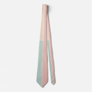 Populär Abstrakt Rosabränd Mint Kollektion Slips