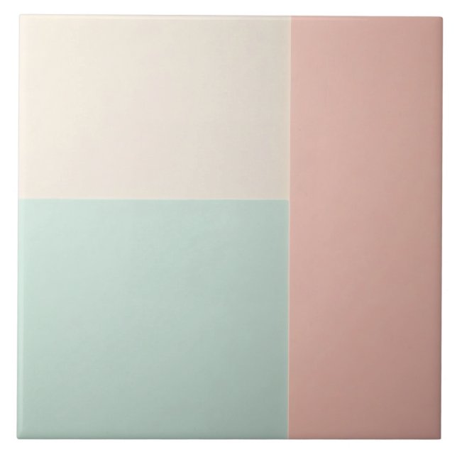 Populär Abstrakt Rosalux Mint Kollektion Kakelplatta (Framsidan)