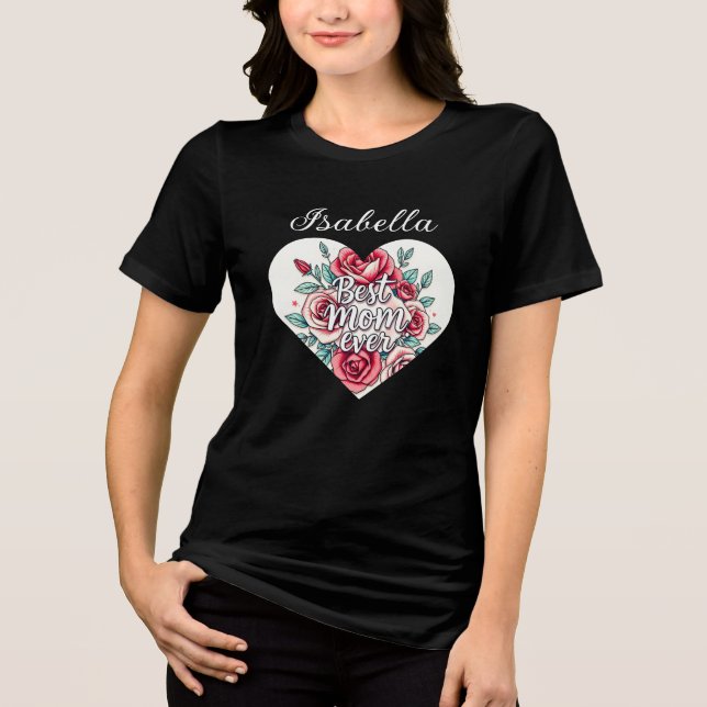 Popular Blommigt Luxury Gift Collection T Shirt (Framsida)