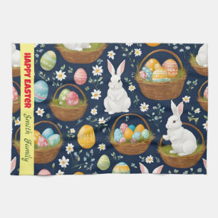 Popular Bunny Glad påsk Collection Kökshandduk