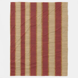 Popular Burgundy Guld Luxury Linen Collection Fleecefilt