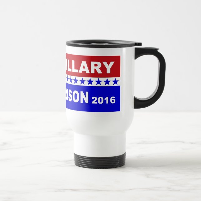 Populär design 2016 för Hillary fängelsetravel mug Resemugg (Höger)