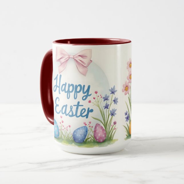 Popular Easter Eggs Beautiful Collection Mugg (Framsida vänster)