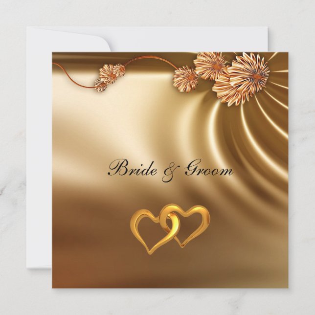 Popular Elegant bröllop-inbjudan Inbjudningar (Framsida)