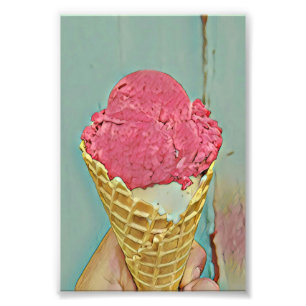 Populär från Ices-kräm Fototryck