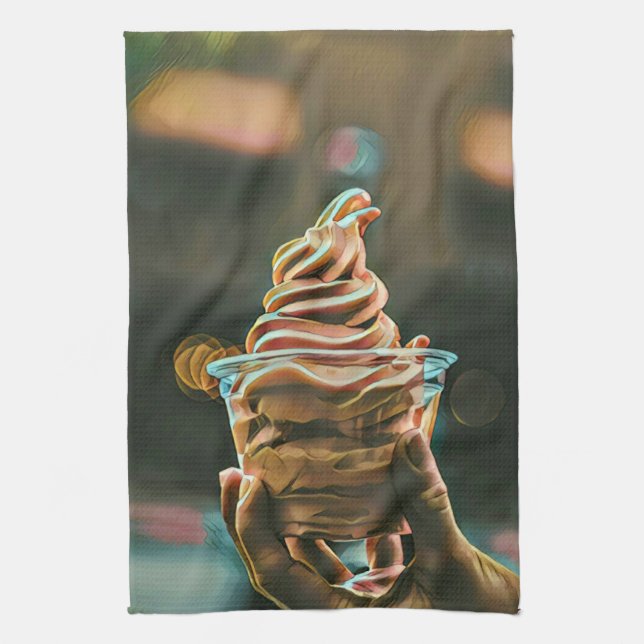 Populär från Ices-kräm Kökshandduk (Vertikal)