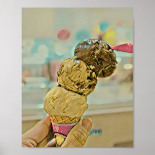 Populär från Ices-kräm Poster