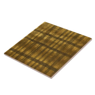 Populär Guld Black Vintage Art Deco-samling Kakelplatta