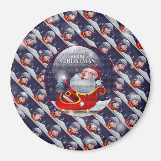Popular Helgdag Gift Jul Magnet (Framsidan)