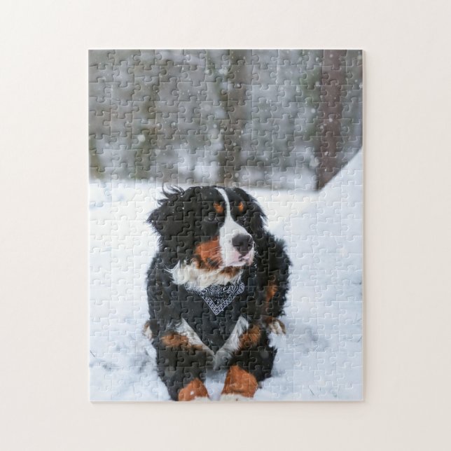 Popular Hund design Gift Pussel (Vertikal)