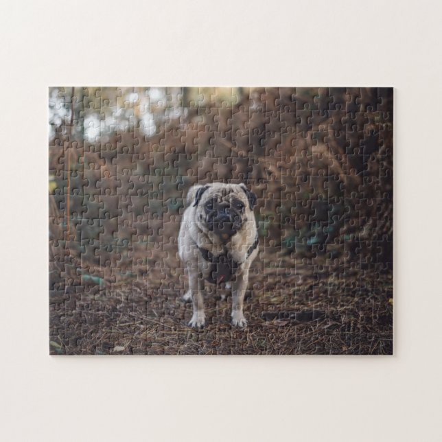 Popular Hund design Gift Pussel (Horisontell)