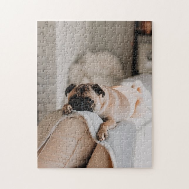 Popular Hund design Gift Pussel (Vertikal)