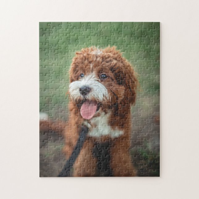 Popular Hund design Gift Pussel (Vertikal)