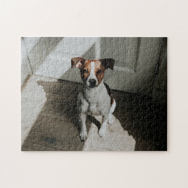 Popular Hund design Gift Pussel (Horisontell)