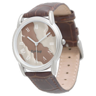 Popular Luxury Elegant Faux Cow Leather Collection Armbandsur
