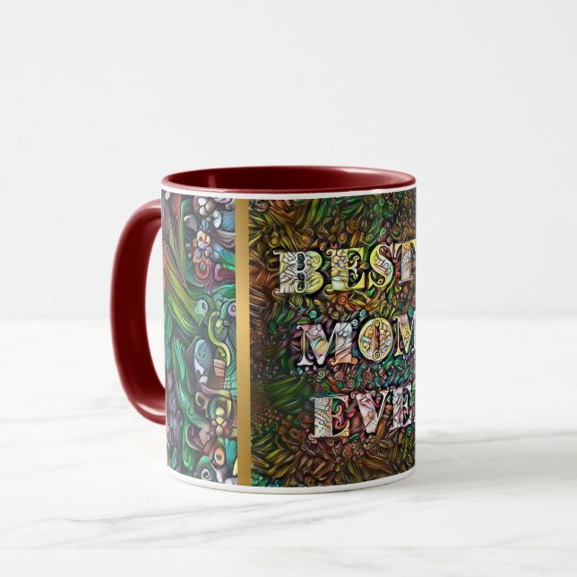 Popular Modern Elegant Gift Mugg (Framsida vänster)