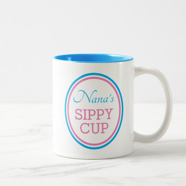 Populär plocka! Nanas sippy kopp-kaffe mugg (Höger)