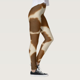 Populär samling av Eleganter för kaffefaux-läder Leggings