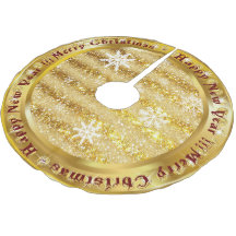 Populär snöflinga Guld Glitter