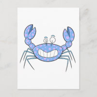Populära blå Crabby-crawlning Unik Cute Gift-gåva 