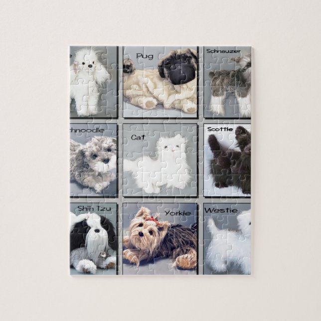 Populära Pooches Pussel (Vertikal)