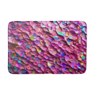 Populära samlingen Glitter Opal HoloGraph Badrumsmatta
