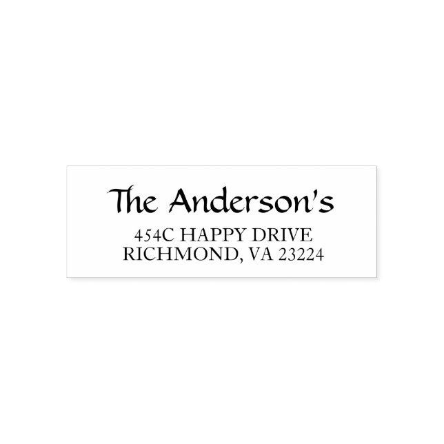 Populära temat bröllop Svartvitt Självfärgande Stämpel (Design)