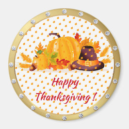 Populäraste Happy thanksgiving-magnet Magnet