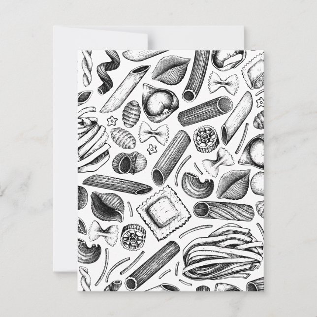 "Populäraste italienska Mat och lacker" Julkort (Framsida)