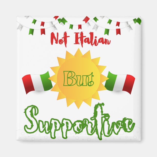 Populäraste italienska Matar och lacker Magnet (Framsidan)