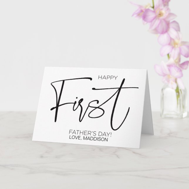 Populärbilars födelsedag i Pappa någonsin Lycklig Kort (Orkide)