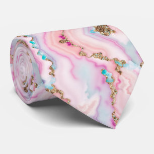 Populärsamling för ljusblå Rosa Agate Marble Popul Slips