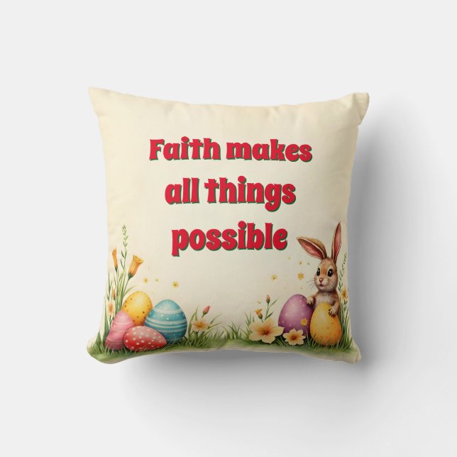 Populärsamling för små kaniner i påsk kudde (Framsida)