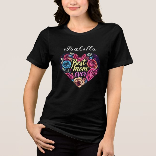 Populärsamling i Blommigten Gift Luxury T Shirt (Framsida)