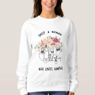 Populärt Cute Vintage Retro Camping T Shirt