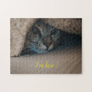 Populärt presentationsstöd för kattdesign pussel